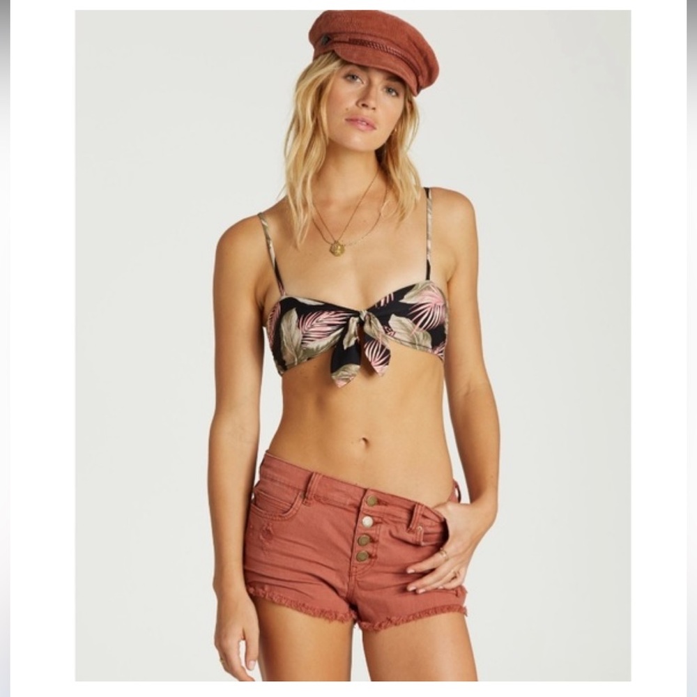 Billabong button up hen shorts